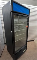 True Single Glass Door Refrigerator