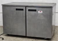 Delfield Flat Top Double Solid Door Refrigerator