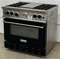 Bluestar 4-Burner & Griddle Gas Range w/ Oven