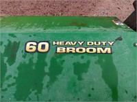60" Heavy Duty front mount broom