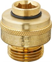2 PK Outlet Brass Single-Check Vacuum Breaker
