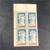 '70s US Stamp Block National Parks Centennial