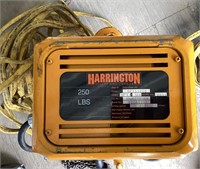 HARRINGTON 250 LB ELECTRIC CHAIN HOIST