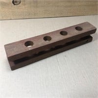 12 Gauge Shotgun Shell Holder Made Of Hard Wood