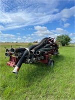 OILFIELD WATER DISTRIBUTION MANIFOLD W/HOSES