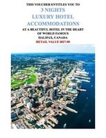 Halifax Canada 4 Days / 3 Nights Vacation Package