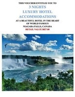 Niagara Falls CA 4 Days/3 Nights Vacation Package