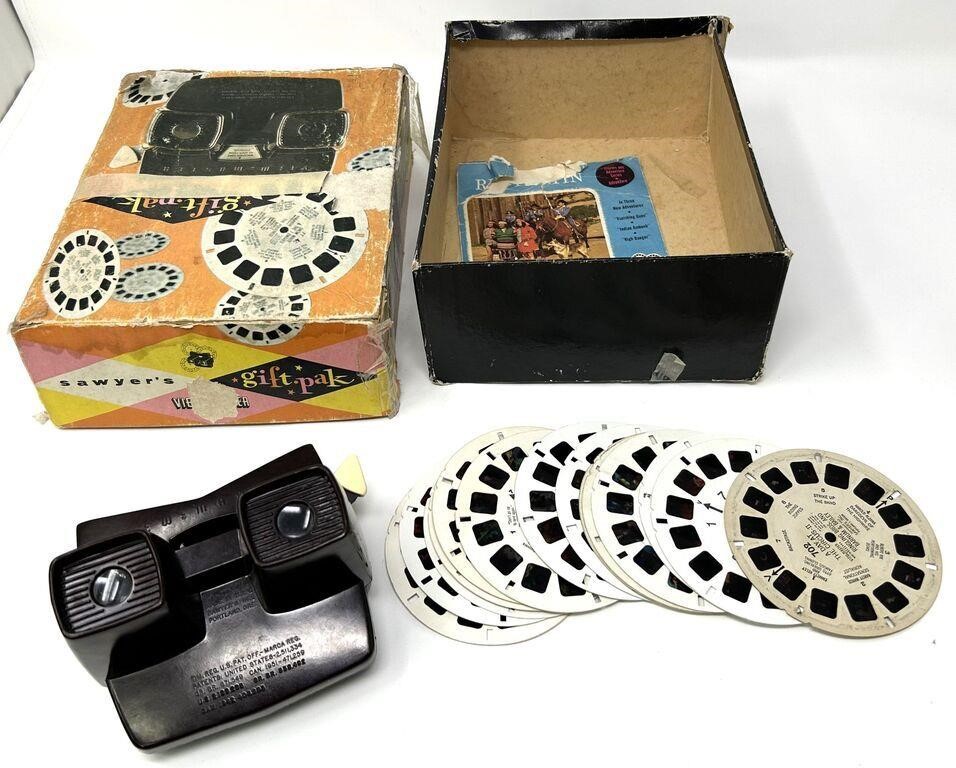 Sawyers' Viewmaster w. Disney Reels