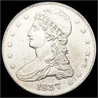 1837 Capped Bust Half Dollar UNCIRCULATED