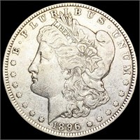 1896-O Morgan Silver Dollar ABOUT UNCIRCULATED