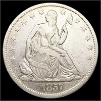 1857-O Seated Liberty Half Dollar NICELY