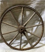 Antique 14” Wood Wheel