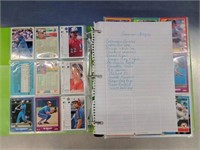 ~National & American League Baseball Cards 89-90