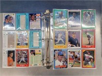 ~88-91 Baseball Cards in Binder