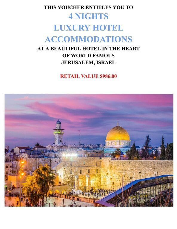 JERUSALEM, ISRAEL 5 Days 4 Nights Vacation Package