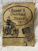1974 Indian Motorcycle Repair & Overhaul Manual