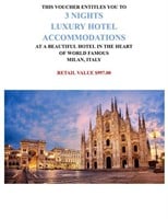 MILAN, ITALY 4 Days / 3 Nights Vacation Package