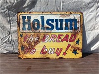 Holsum "the BREAD to buy!" double sided sign