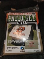 Brand New Oklahoma State Patio Set Cover