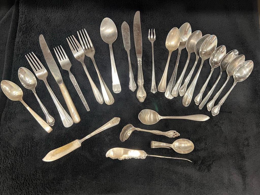 LOT, (25) SET MIXED OF ANTIQUE CUTLERIES