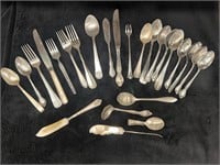 LOT, (25) SET MIXED OF ANTIQUE CUTLERIES