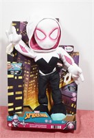 Marvel City Swinging Ghost-Spider Feature Plush