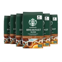 Starbucks Whole Bean Coffee (6)18 oz. Bags