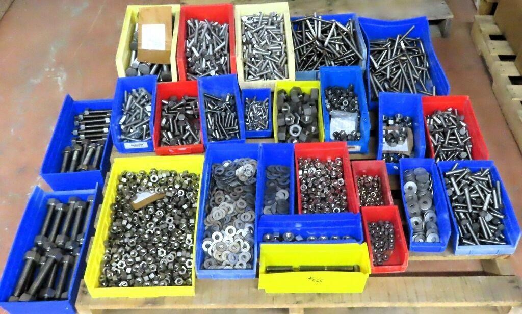 300+ LBS Stainless Steel Nuts, Bolts, Washers,