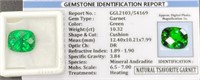 Natural Garnet 10.32 Carat Cushion Cut Gemstone