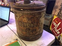 Kendall Vintage 5 Gallon Gas Can
