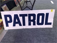 Patrol Steel Sign