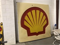 Shell Motor OIl Sign Blank