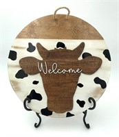 Handcrafted Welcome Sign