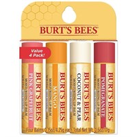 Burt's Bees Lip Balm, (4 Pack)