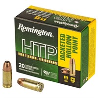 (40) Cartridges: Remington, 9MM, 147 Grain HP