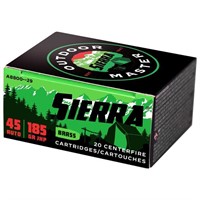 (40) Cartridges: Sierra 45 ACP 185Gr  Hollow Point