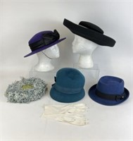 Selection of Vintage Ladies Hats