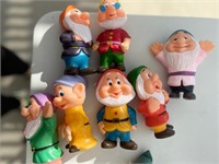 The seven dwarfs dolls
