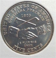 Uncirculated 2004 p. Louisiana purchase nickel