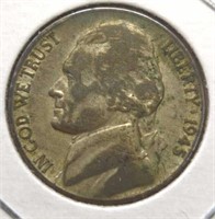 Silver 1945 p. Wartime nickel
