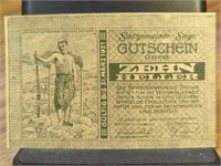 Vintage, German banknote