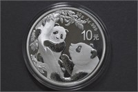 2021 China Panda .999 Silver Round