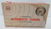 Sunmark 8 transistor radio with box.