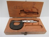 Vintage Scherr-Tumico Micrometer with Original