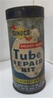 Sunco tube repair kit can. Measures: 4.5" tall.