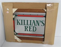 Advertising Killian's Red Beer mirror.