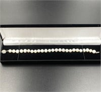 Japanese Akoya White Pearl Bracelet