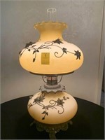GOLD "GONE WITH THE WIND"  LAMP