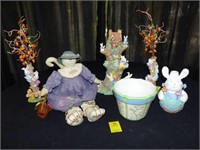 BOX OF EASTER DECOR