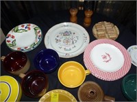 MISCELLANEOUS PLATES, COOKWARE